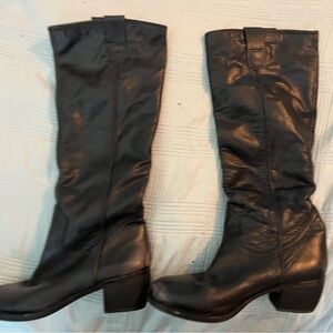 Gianni Bini Black Heeled Boots
